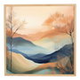 Wallity Pintura en Lienzo Decorativa Enmarcada 60 x 60 cm
